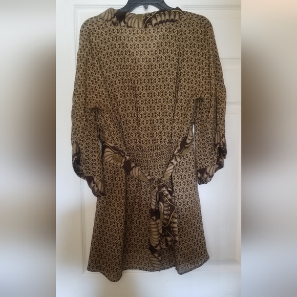 Michael Kors Brown Dress Size L - Picture 2 of 6